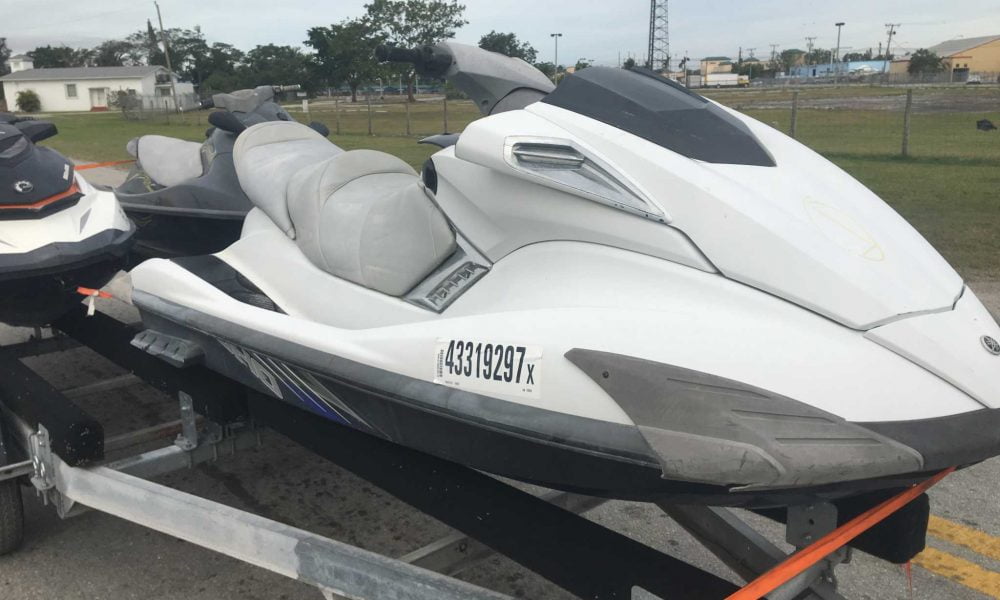 Sold!!! Lot of 4 jet skis Yamaha SHO 4 skis 15,500 USD Powersports