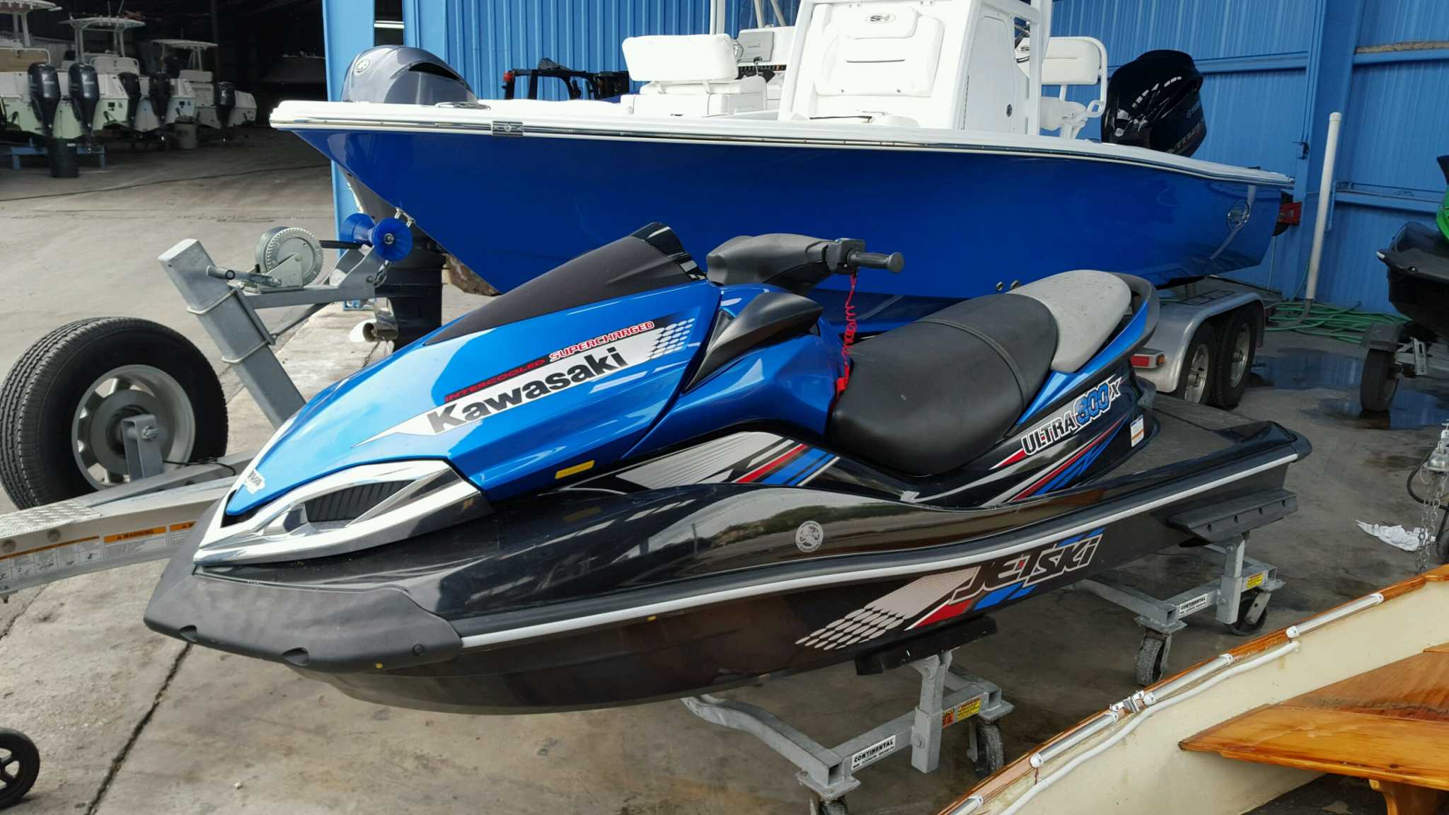 SOLD !!!!Pair 2013 Kawasaki Ultra 300x Jet skis mint both have 510 hours Powersports Brokers