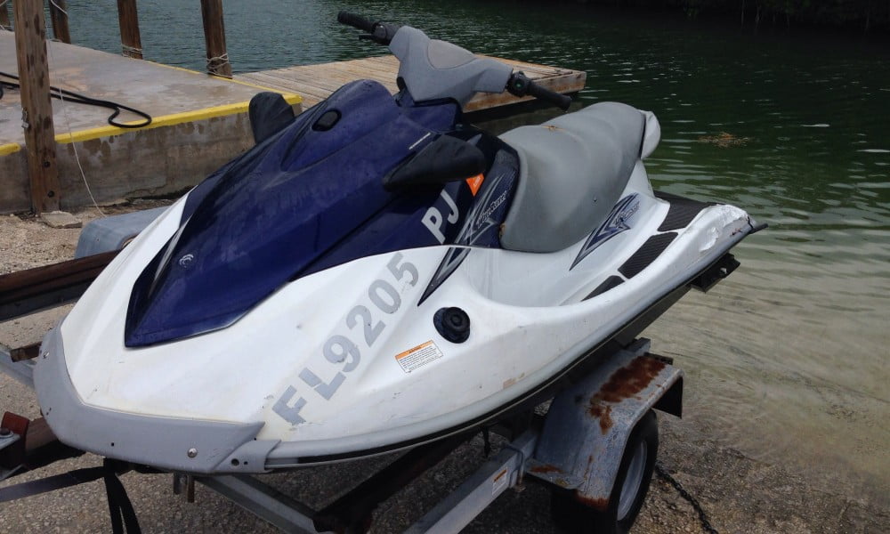 2012 Yamaha VX110 sport stock 9205 Ski starts and runs but has low